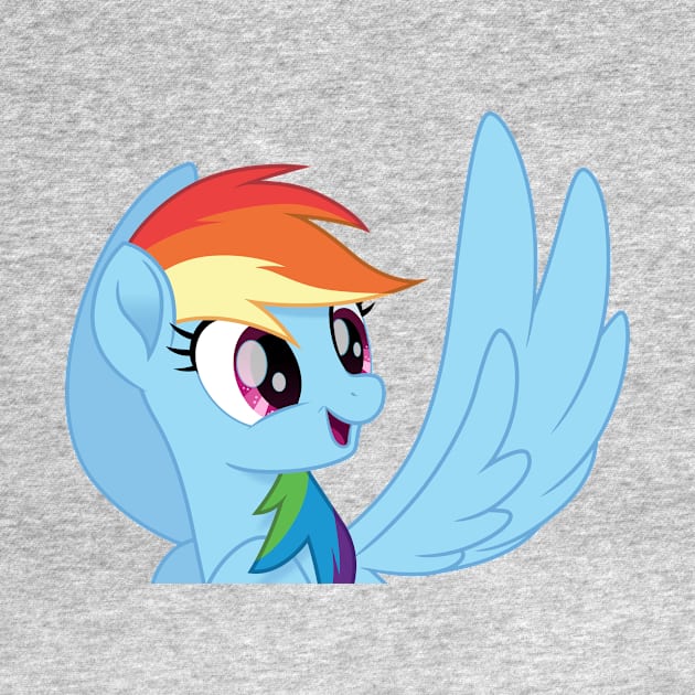 Silly movie Rainbow Dash face 3 by CloudyGlow